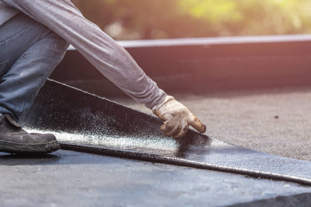 Professional Emergency Waterproofing technician working in Philadelphia, PA